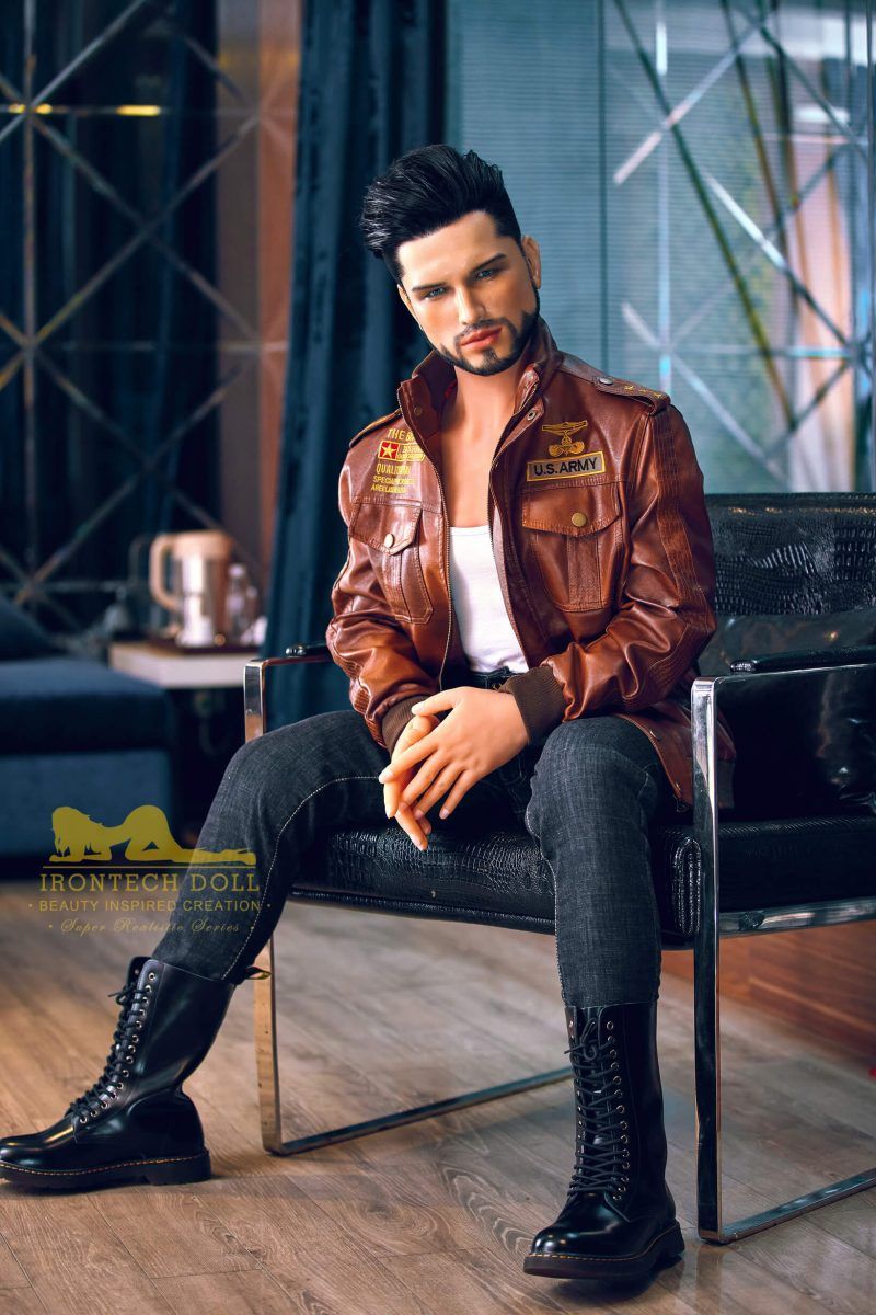 Picture of Irontech Doll Male Silicone Head & Tpe Body Sex Doll 162cm Kevin