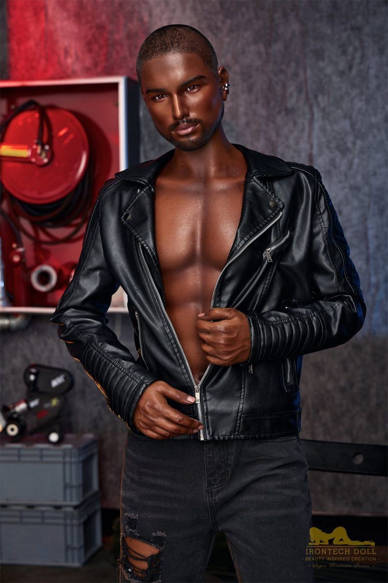 Picture of Irontech Doll Ebony Sex Doll 170cm M1 Kevin