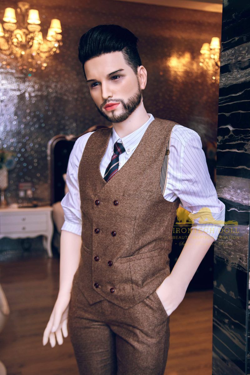 Picture of Irontech Doll Male Silicone Head & Tpe Body Sex Doll 162cm M1 Kevin