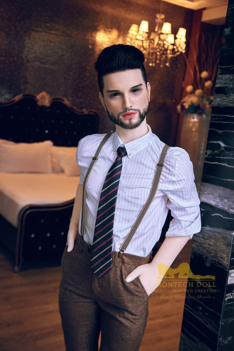 Picture of Irontech Doll Male Silicone Head & Tpe Body Sex Doll 162cm M1 Kevin