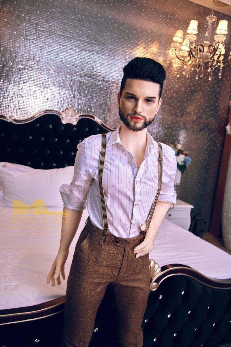 Picture of Irontech Doll Male Silicone Head & Tpe Body Sex Doll 162cm M1 Kevin