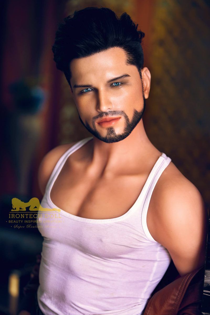 Picture of Irontech Doll Male Silicone Head & Tpe Body Sex Doll 162cm Kevin