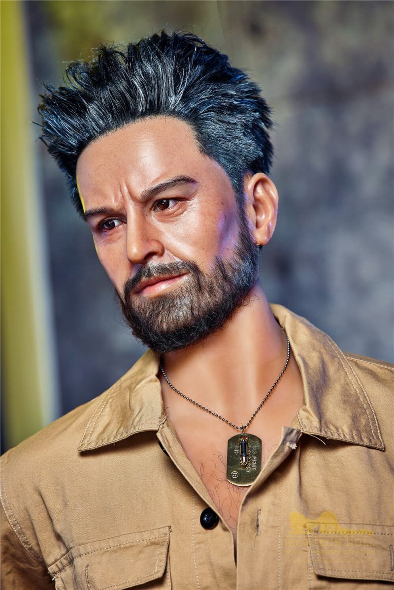 Picture of Irontech Doll Silicone Head Sex Doll 175cm William