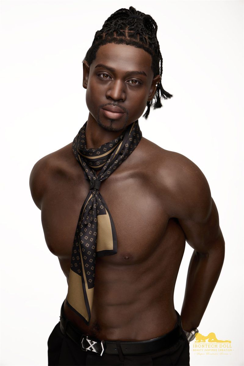 Picture of Irontech Doll Sex Doll Black 176cm M8 James