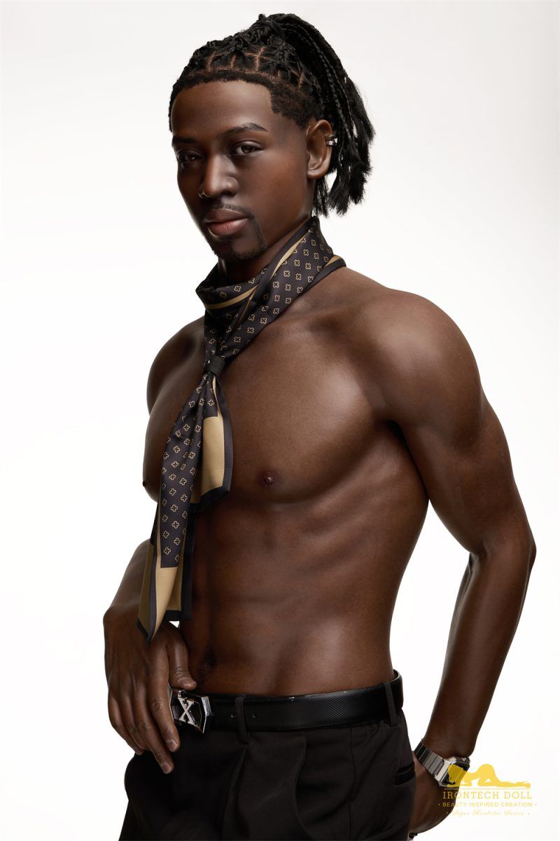 Picture of Irontech Doll Sex Doll Black 176cm M8 James