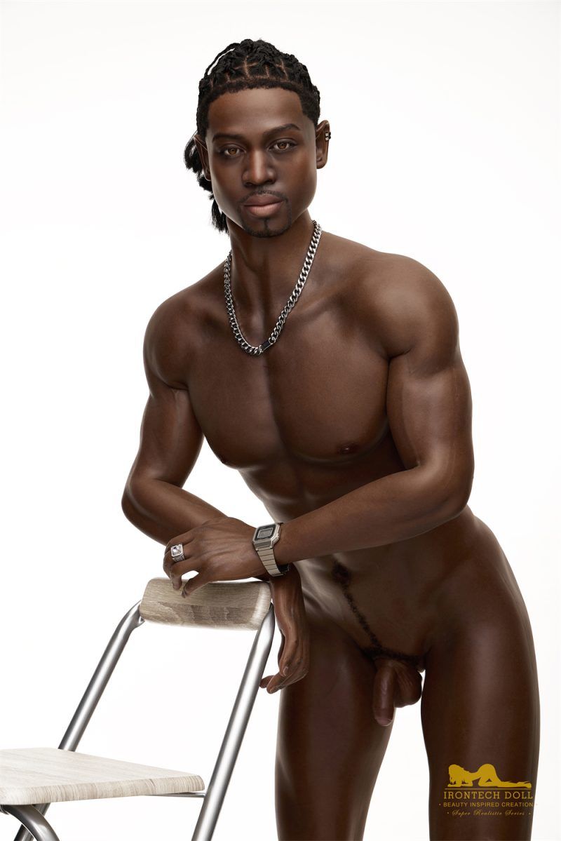 Picture of Irontech Doll Sex Doll Black 176cm M8 James