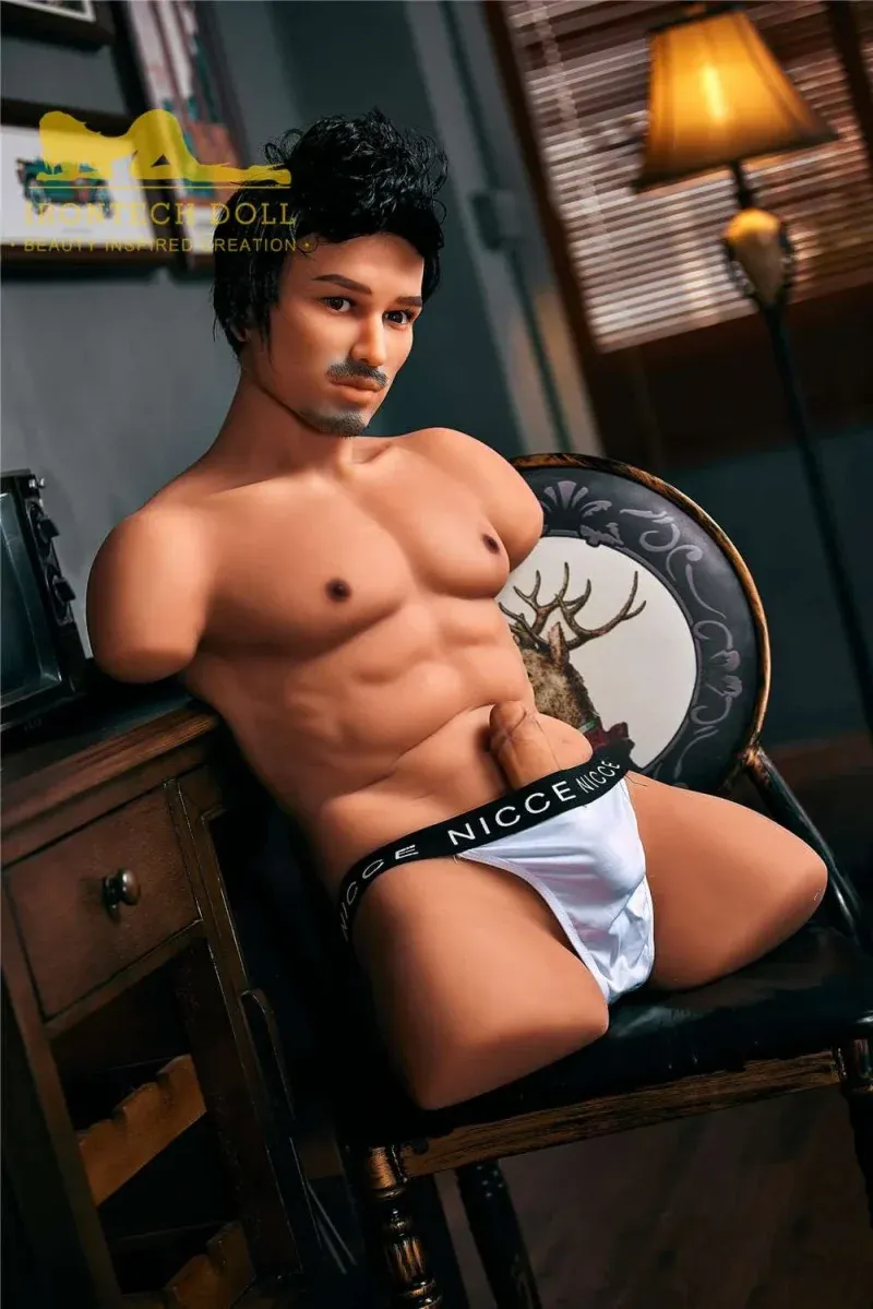Picture of Irontech Male Torso Sex Doll TPE Kevin Tanned