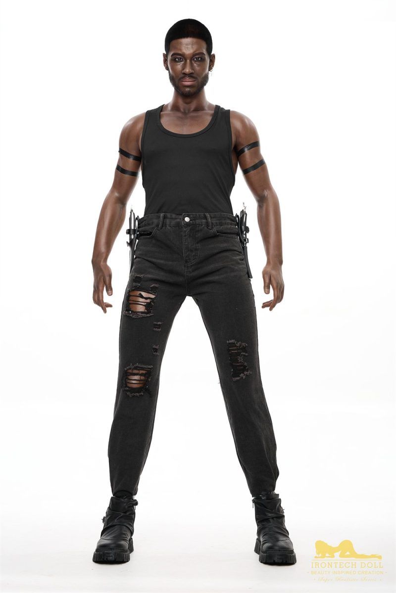 Picture of Irontech Black Male Love Doll 176cm M7 Bill
