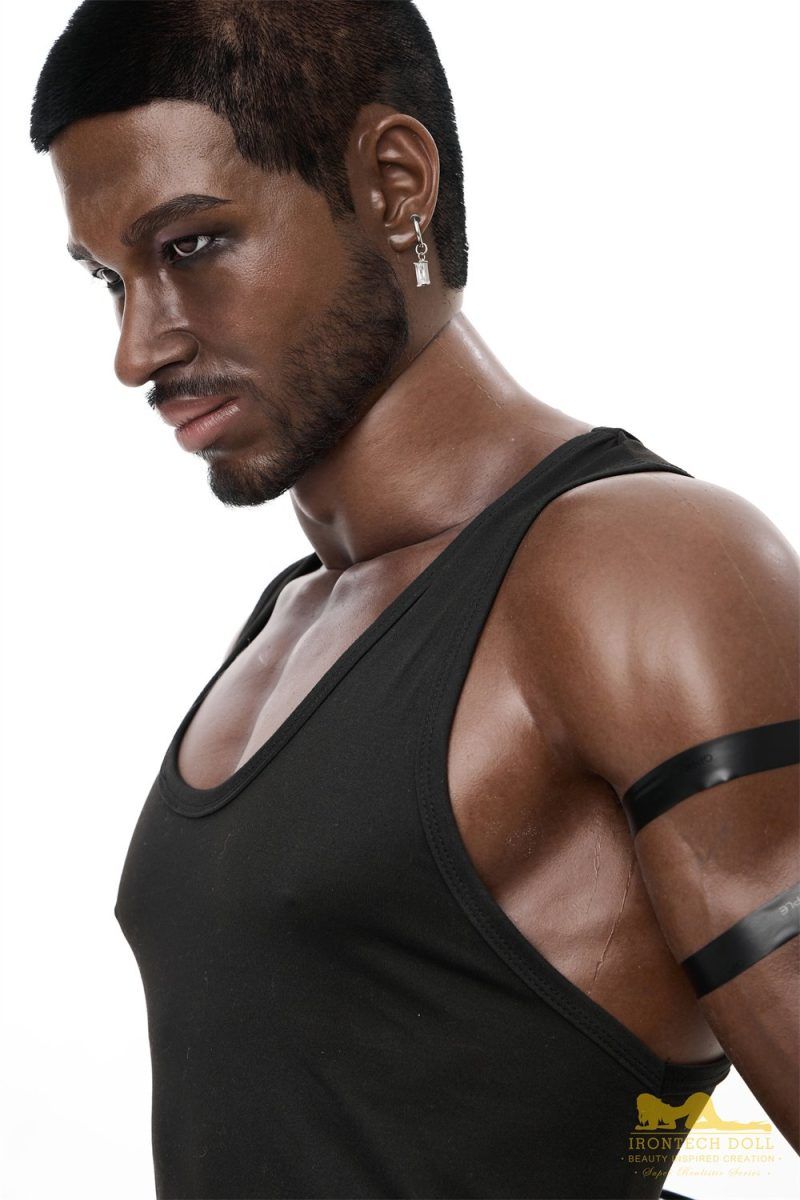 Picture of Irontech Black Male Love Doll 176cm M7 Bill