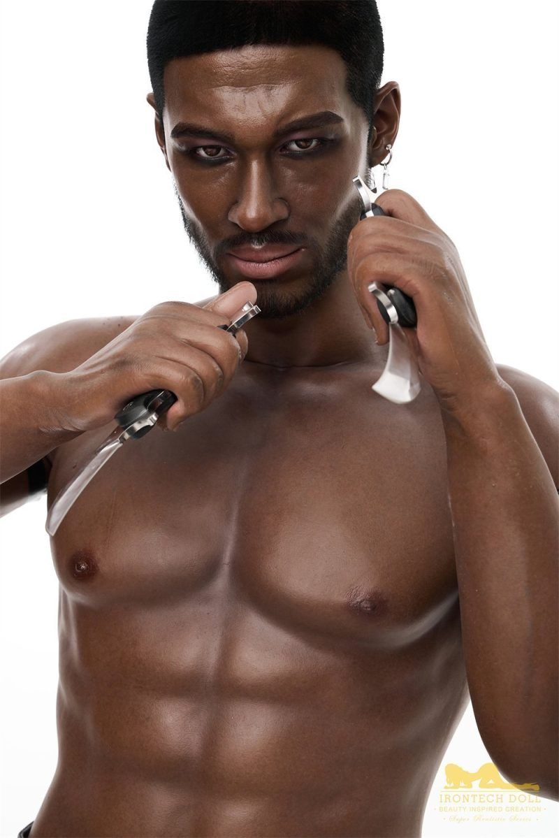 Picture of Irontech Black Male Love Doll 176cm M7 Bill