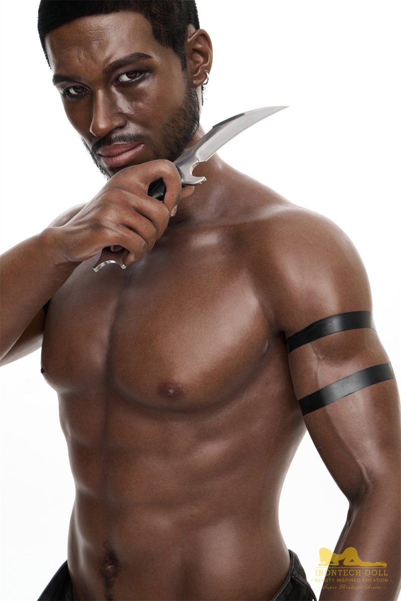 Picture of Irontech Black Male Love Doll 176cm M7 Bill