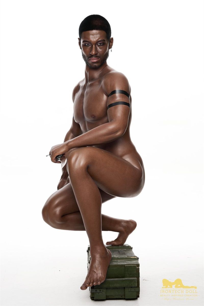 Picture of Irontech Black Male Love Doll 176cm M7 Bill
