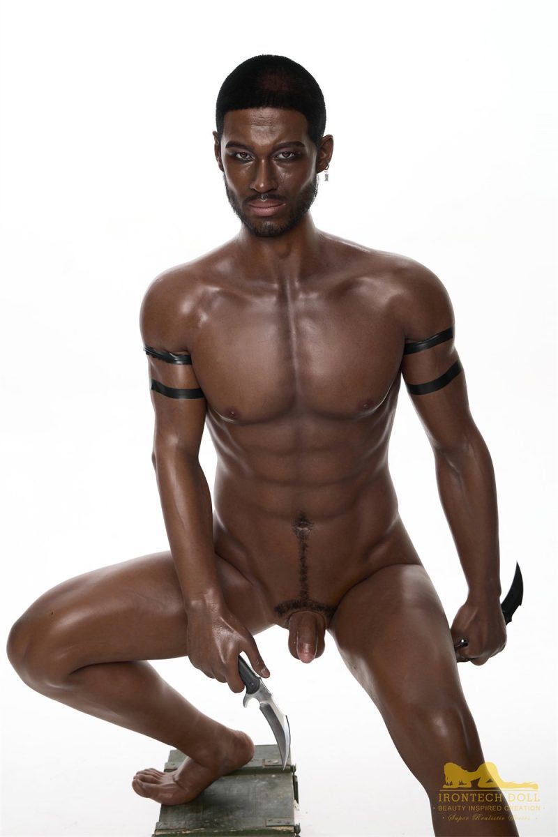 Picture of Irontech Black Male Love Doll 176cm M7 Bill