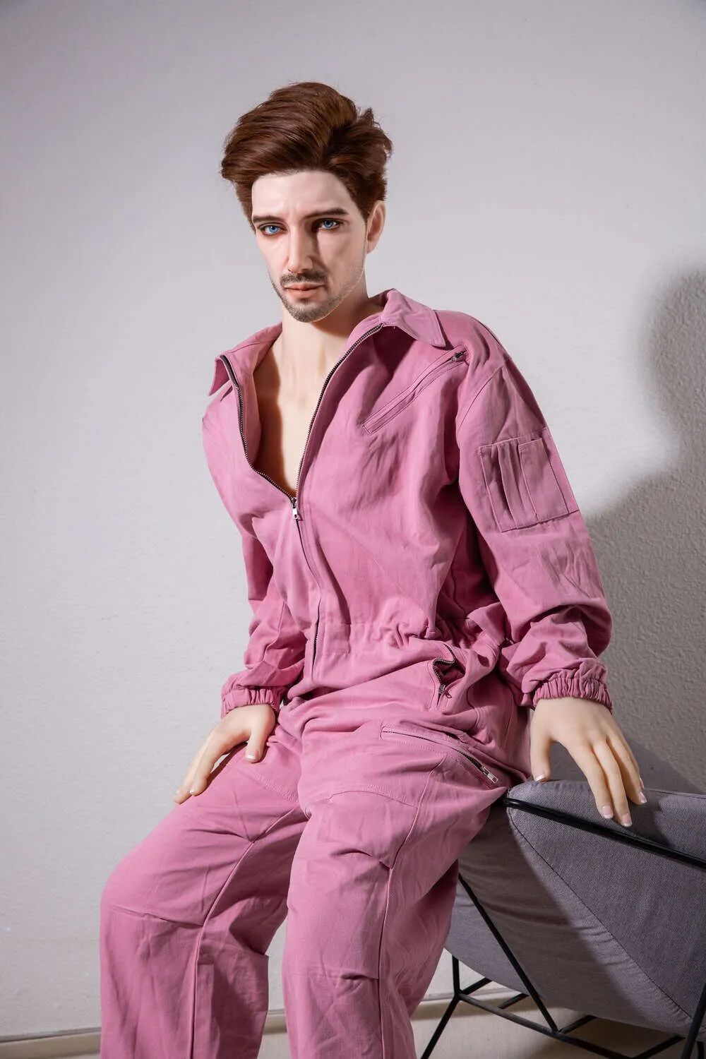 Picture of Qita Doll 175cm/5ft9 Male Silicone Head Sex Doll – Han