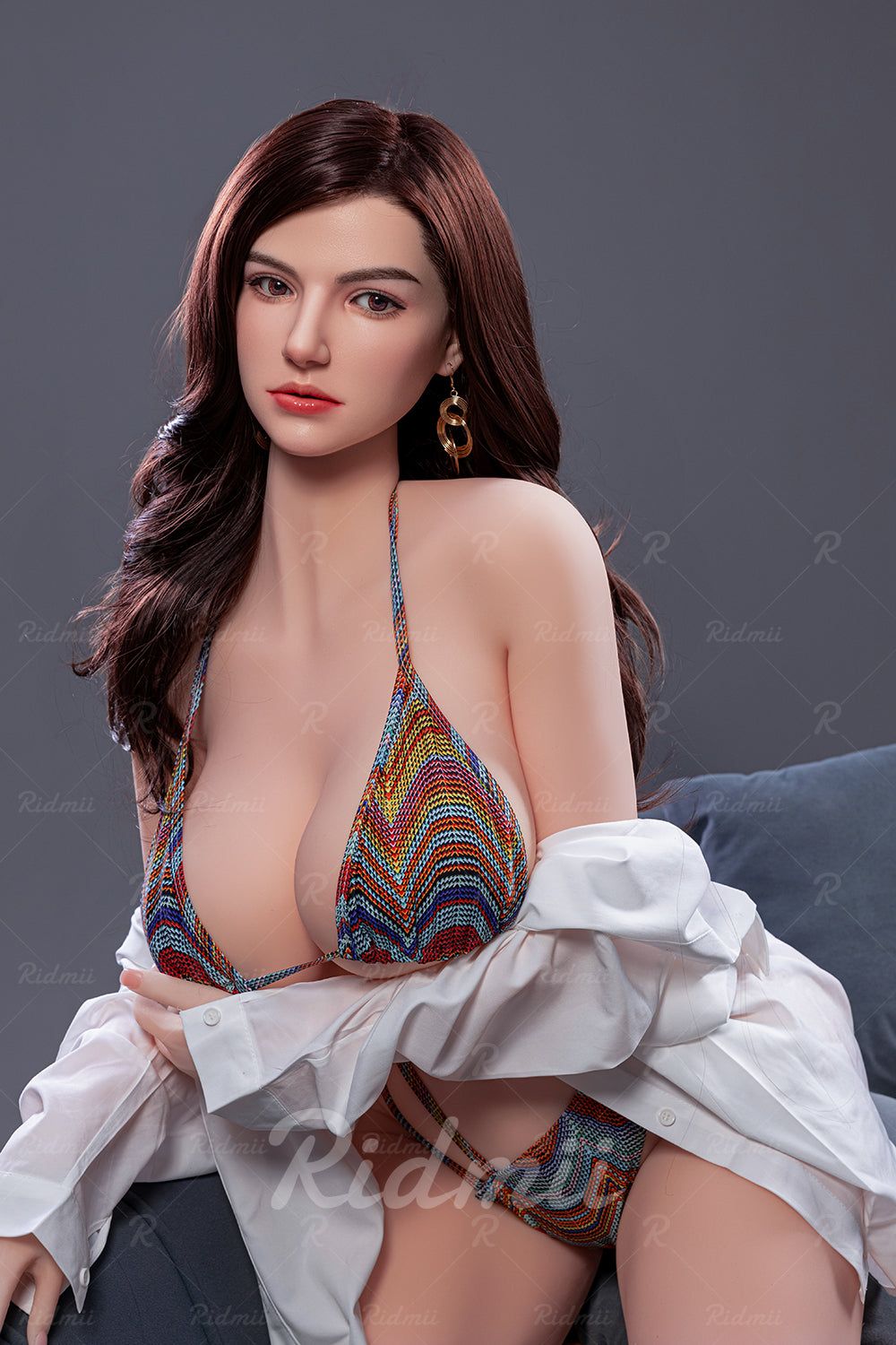 Picture of Ridmii Marissa Unique Design Silicone Head TPE Body Full Size Milf Sex Doll [In Stock | US Only]