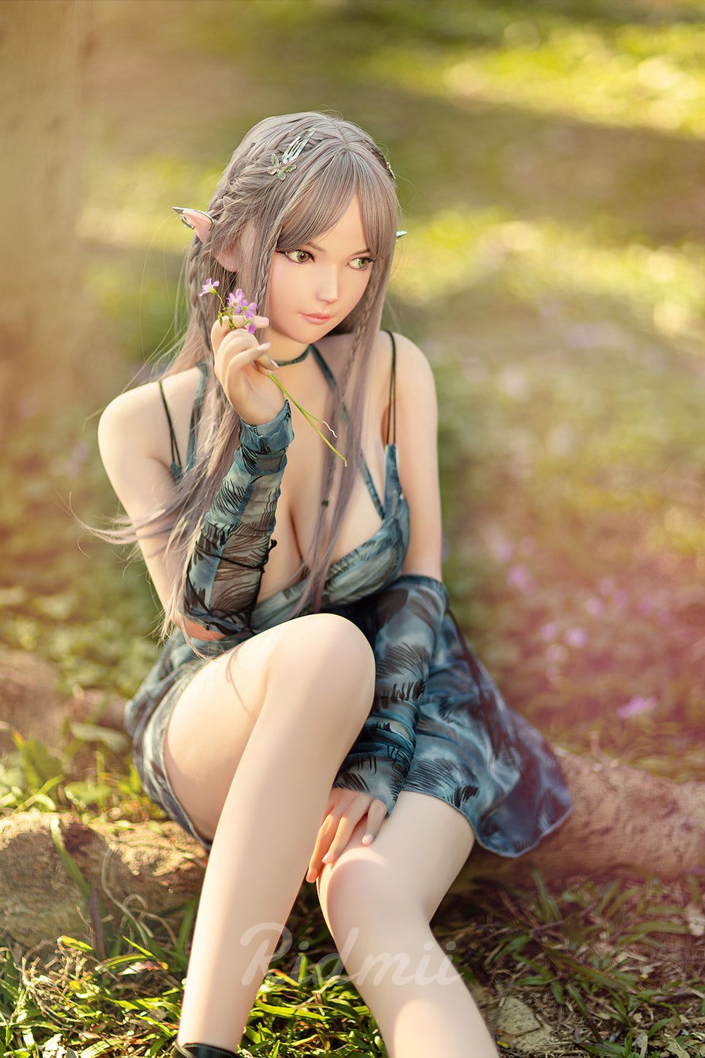 Picture of RIDMII Aggie Unique Design 5'3 FT(163cm) Genie Sex Doll Silicone Head Elf Big Breasts Adult Love Doll [In Stock | US Only]
