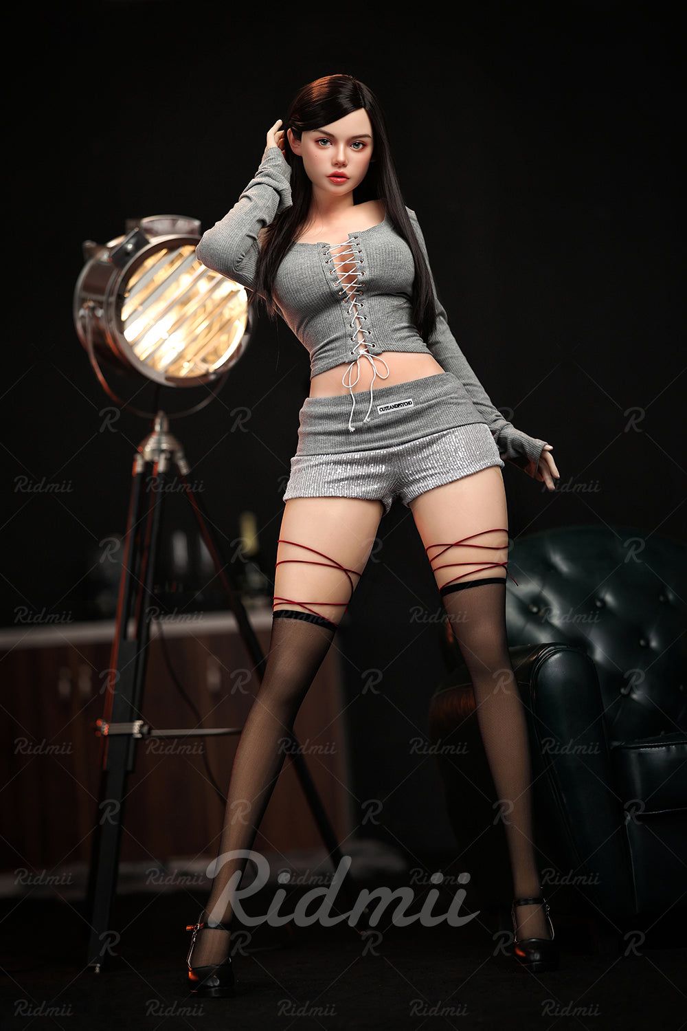Picture of Ridmii Fiora Unique Design TPE Body Silicone/TPE Head Full Size Movable Jaw Sex Doll [In Stock | US Only]