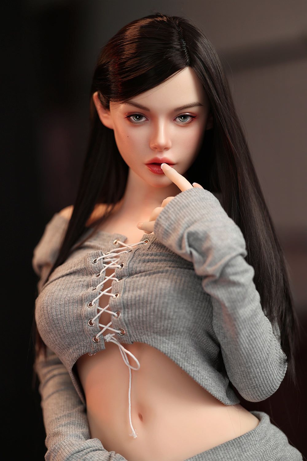 Picture of Ridmii Fiora Unique Design TPE Body Silicone/TPE Head Full Size Movable Jaw Sex Doll [In Stock | US Only]