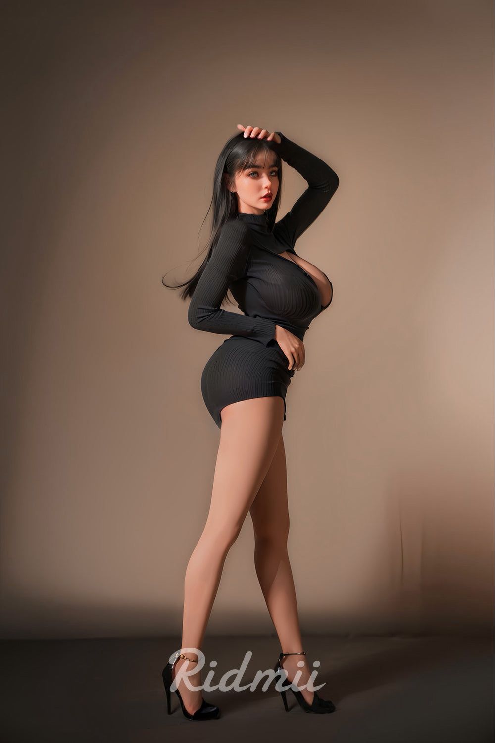 Picture of RIDMII Danica Plus Unique Design 5'3 FT (161cm) #468 Silicone Head TPE Body Blowjob Adult Blowjob Sex Doll [In Stock | US Only]