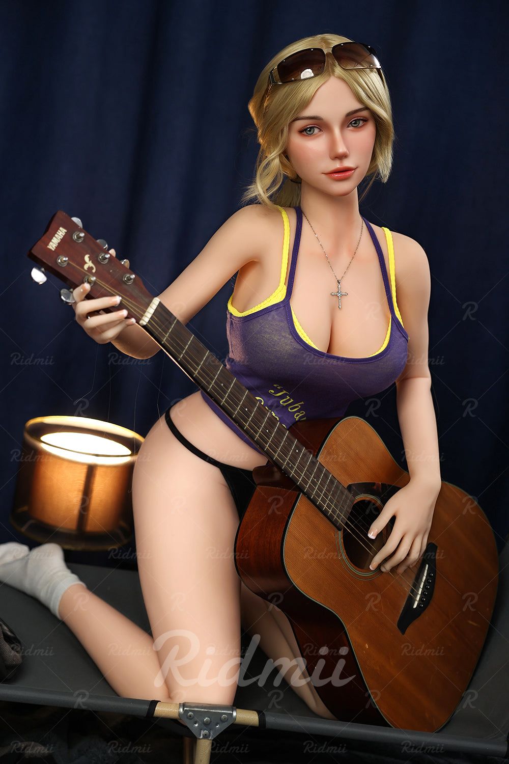 Picture of Ridmii Nyx Unique Design TPE Body Silicone/TPE Head Full Size Movable Jaw Sex Doll [In Stock | US Only]