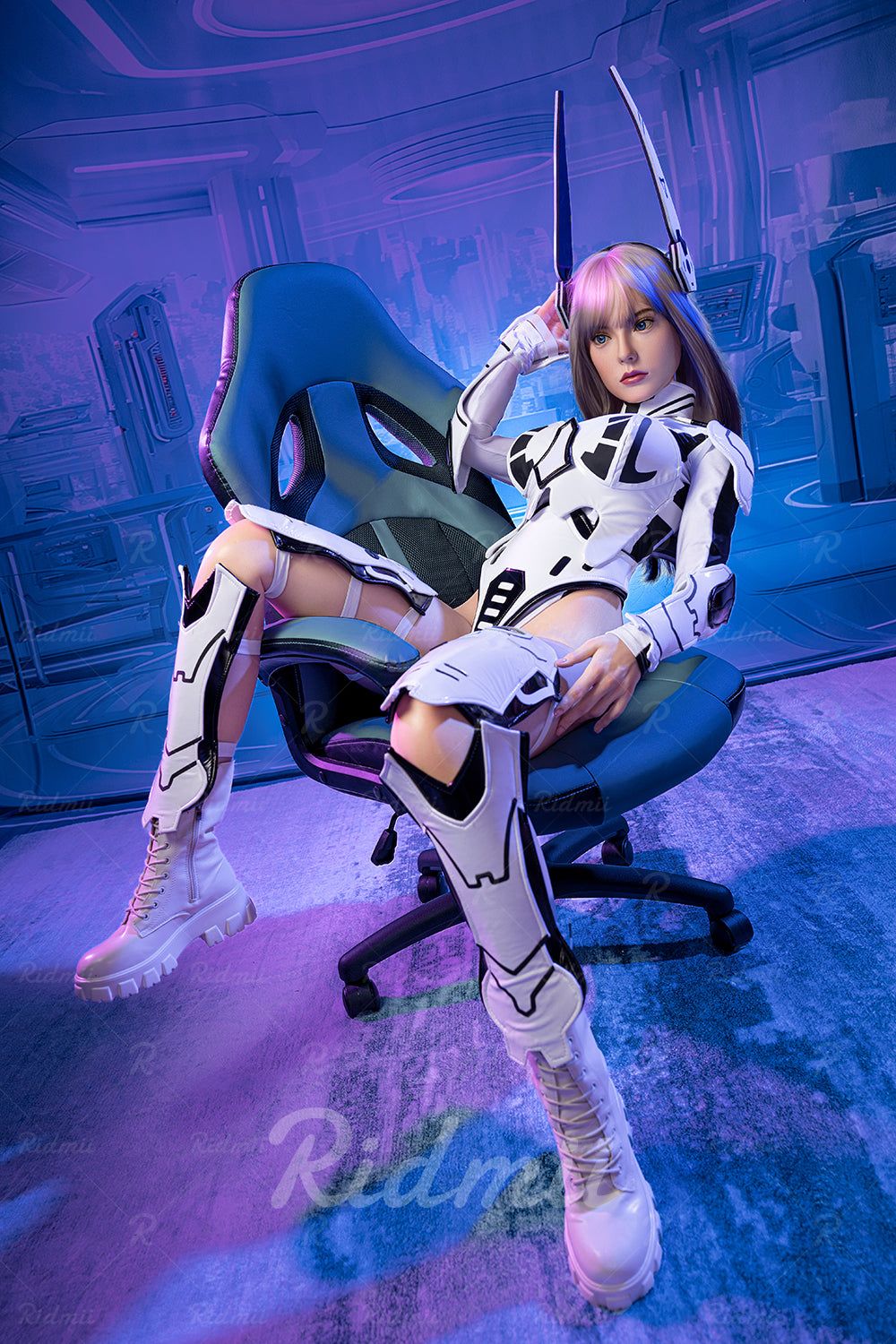 Picture of Ridmii Tenar Unique Design Silicone Head TPE Body Full Size AI Sex Doll with Wigs [In Stock | US Only]