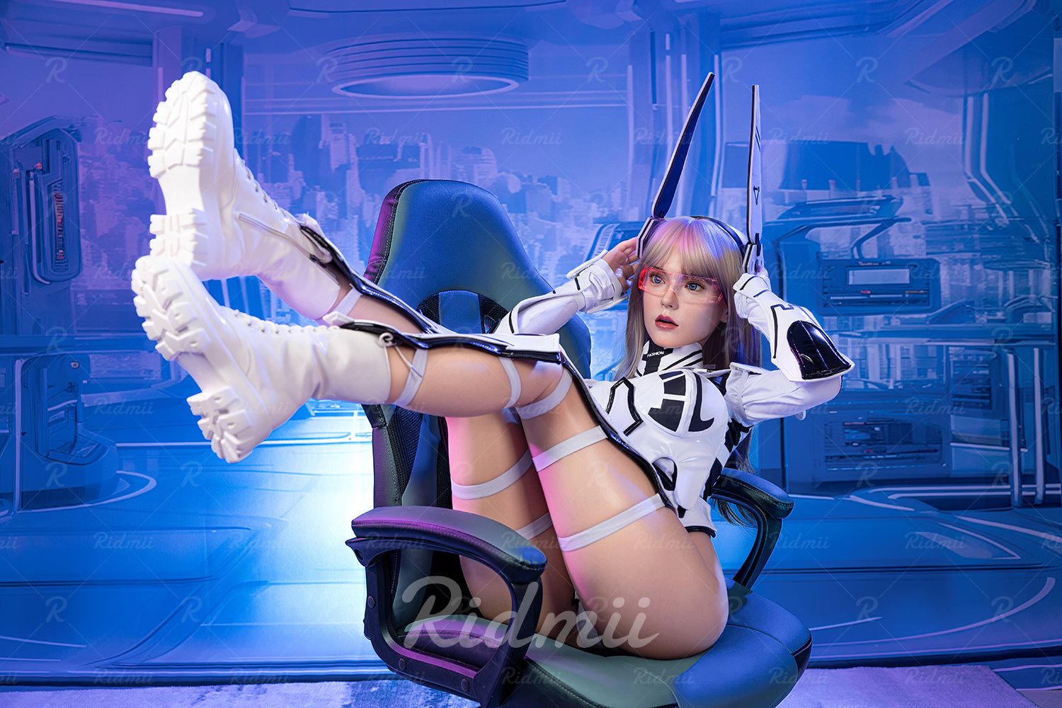 Picture of Ridmii Tenar Unique Design 5'3 FT(163cm) Realistic Silicone AI Sex Doll with AI Intelligent Voice Companionship Robot Sex Doll [In Stock | EU Only]