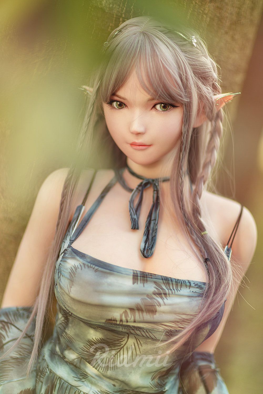 Picture of RIDMII Aggie Unique Design 5'3 FT(163cm) Genie Sex Doll Silicone Head Elf Big Breasts Adult Love Doll [In Stock | EU Only]