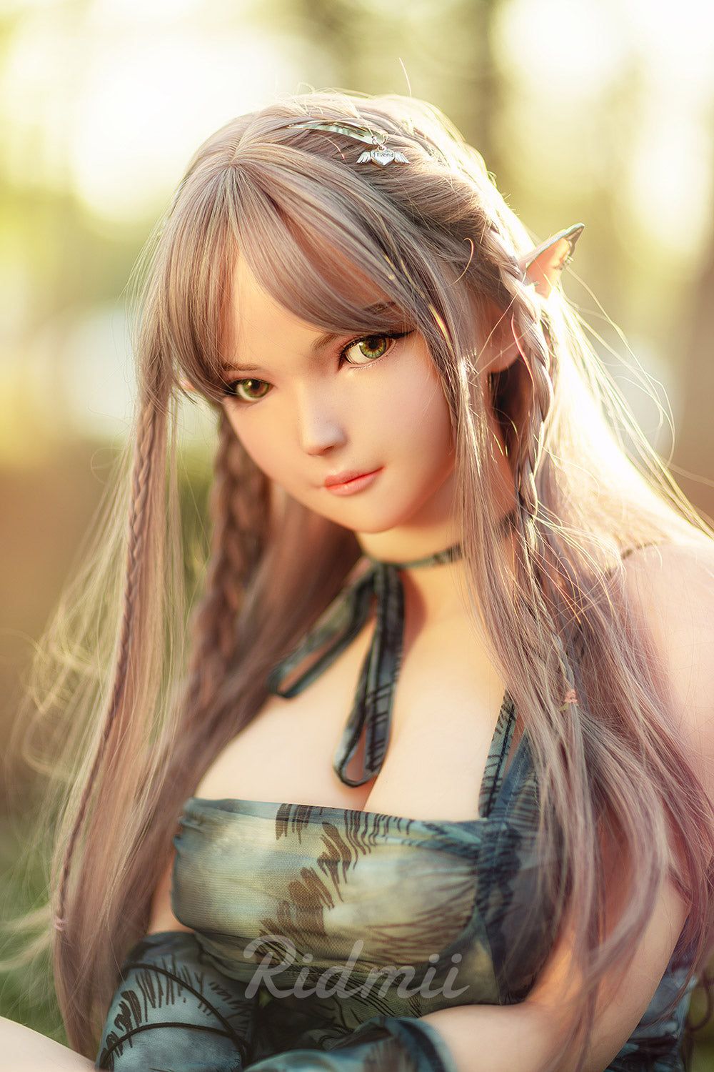 Picture of RIDMII Aggie Unique Design 5'3 FT(163cm) Genie Sex Doll Silicone Head Elf Big Breasts Adult Love Doll [In Stock | EU Only]