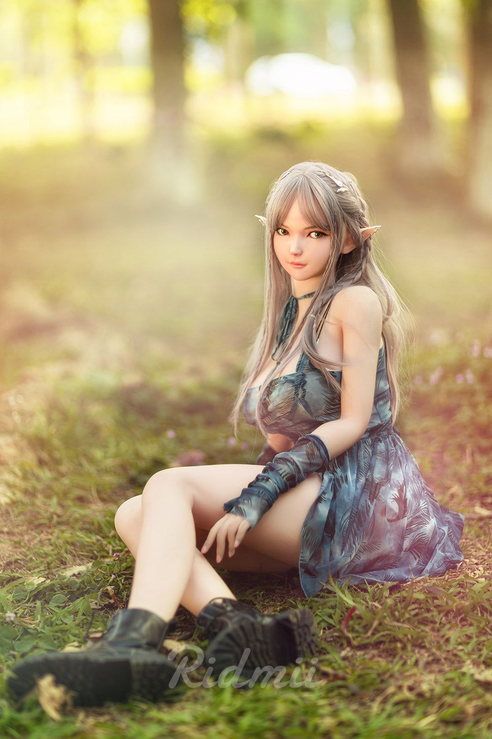 Picture of RIDMII Aggie Unique Design 5'3 FT(163cm) Genie Sex Doll Silicone Head Elf Big Breasts Adult Love Doll [In Stock | EU Only]
