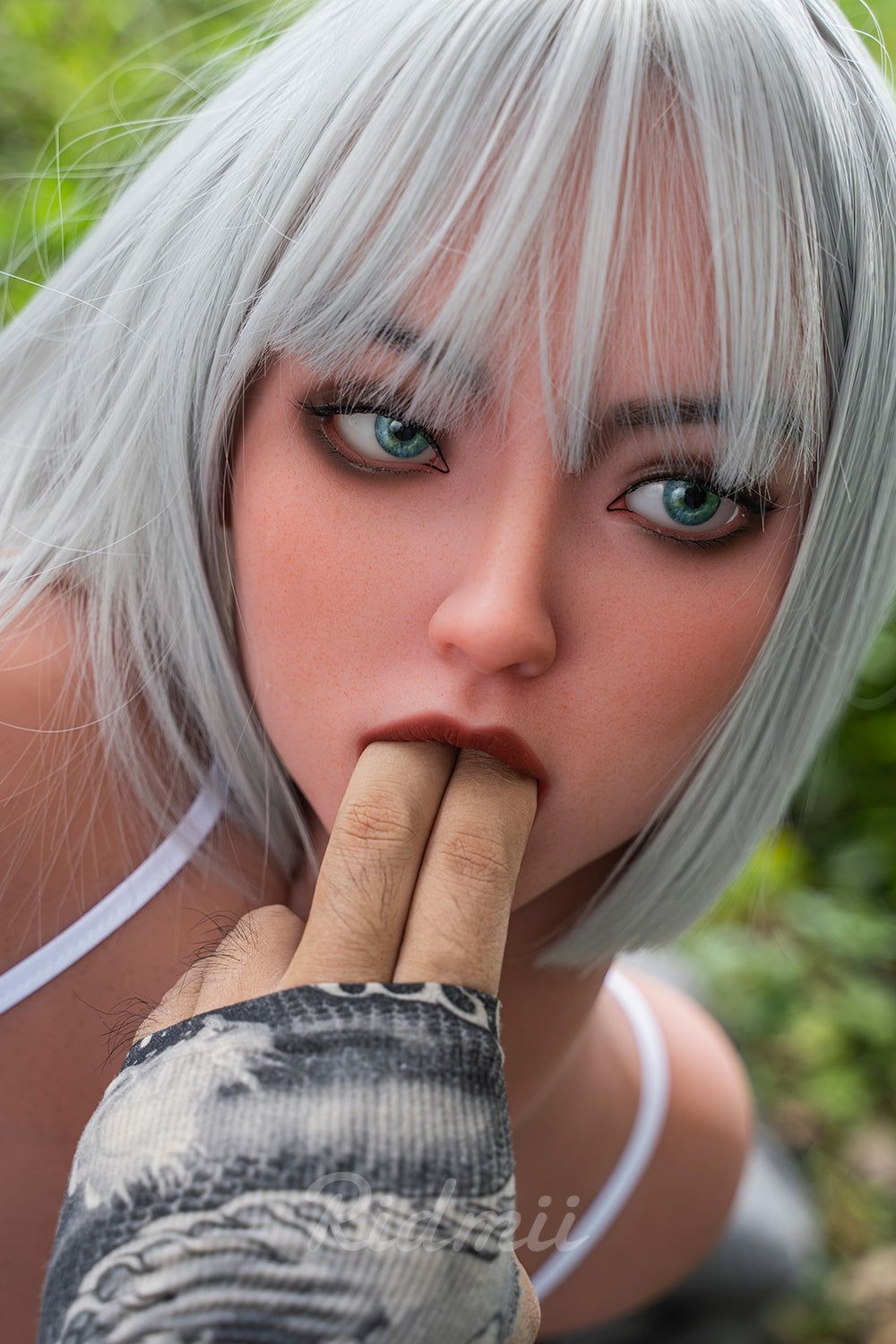 Picture of RIDMII Danica Unique Design 5'3 FT (161cm) #468 Silicone Head TPE Body Blowjob Realistic BBW Sex Doll [In Stock | EU Only]