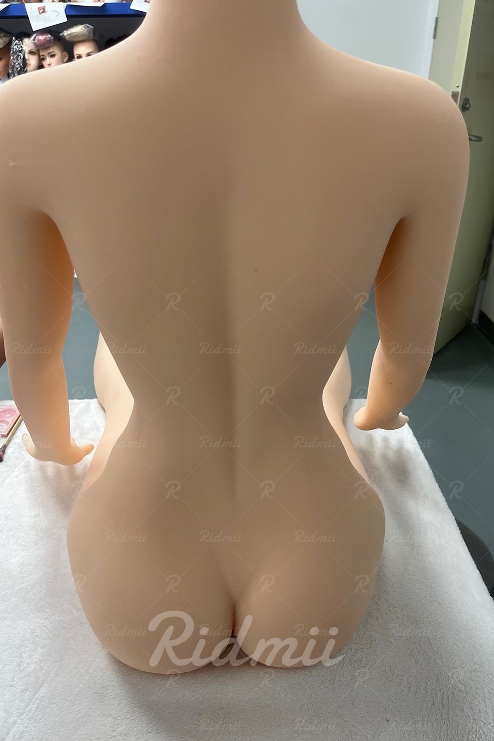 Picture of RIDMII Unique Design Janice 5'3 FT (160cm) Real Oral Sex Silicone Head TPE Body Sex Doll With Redhead [In Stock | EU Only]