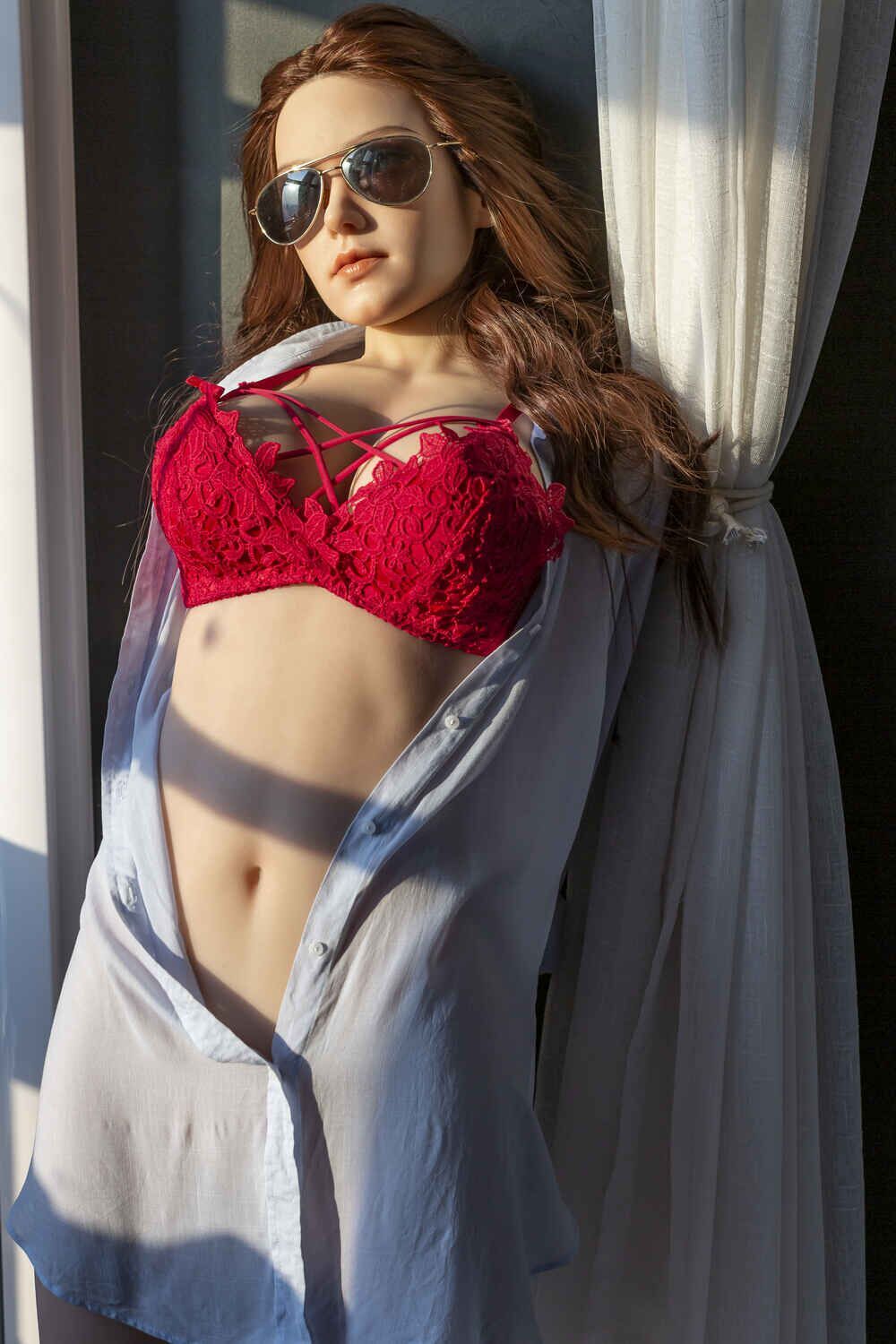 Picture of Starpery 167cm/5ft6 E-cup Silicone Head Sex Doll – Lesley