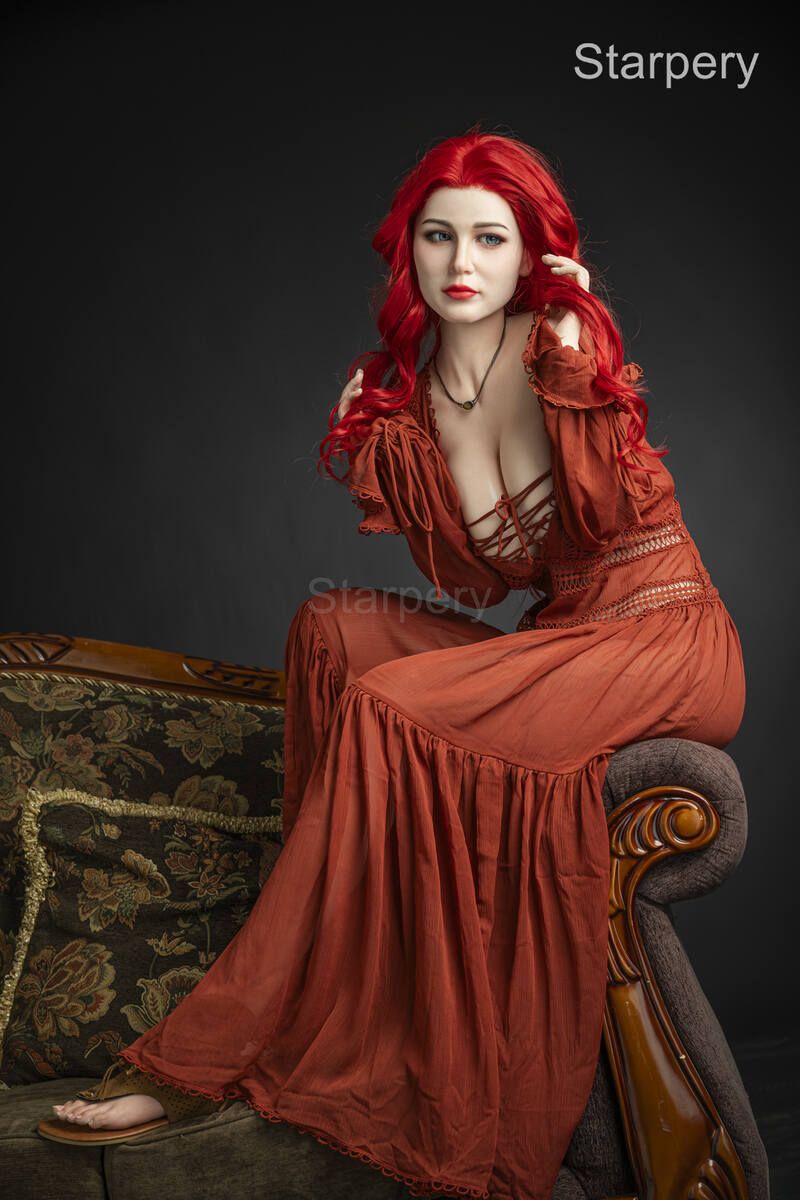 Picture of Starpery 171cm/5ft7 D-cup Silicone Head Sex Doll – Eva