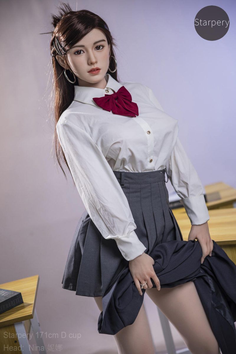 Picture of Starpery 171cm/5ft7 D-cup Silicone Head Sex Doll – Nina