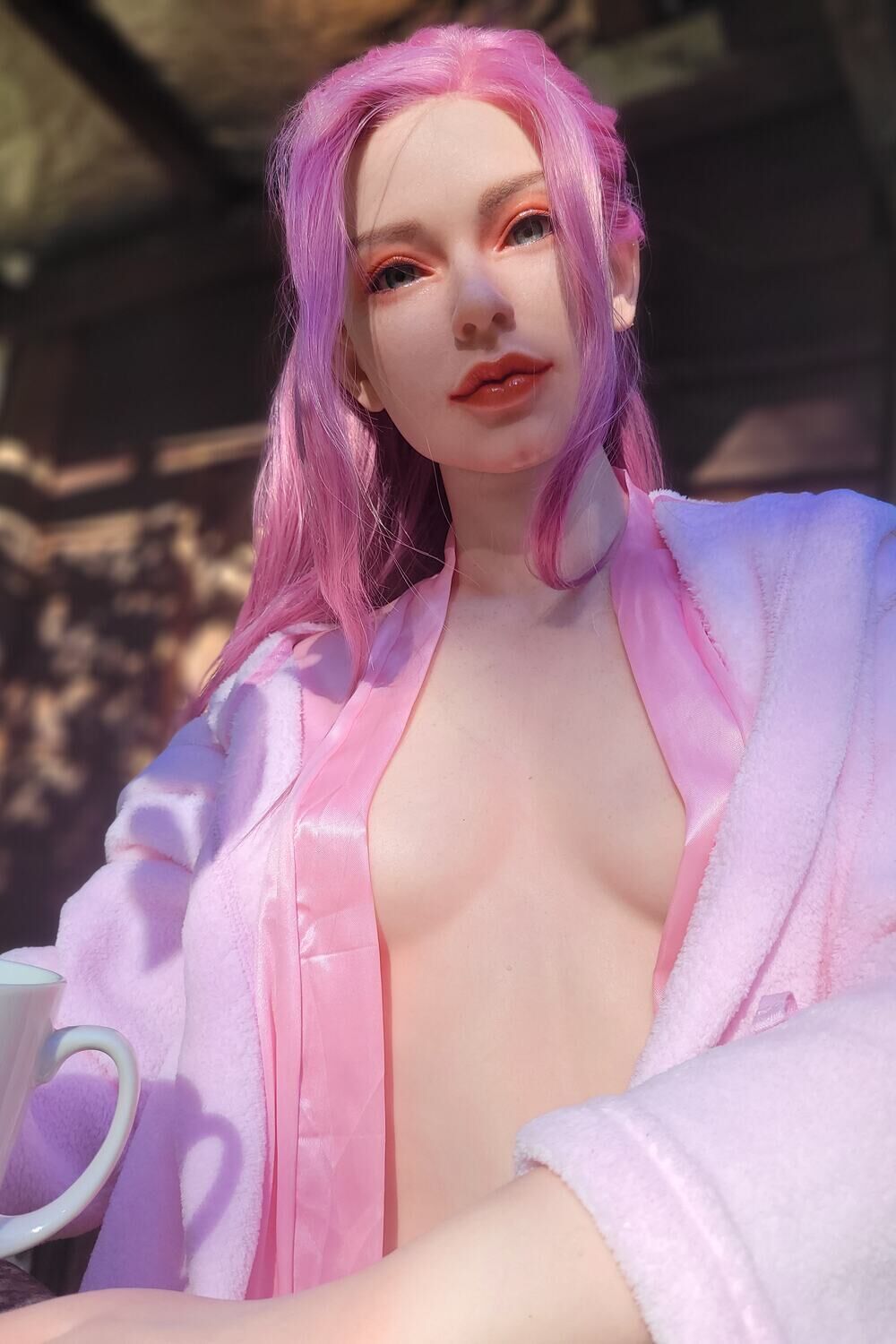 Picture of Starpery 171cm/5ft7 A-cup Silicone Head Sex Doll – Erica Gabriel