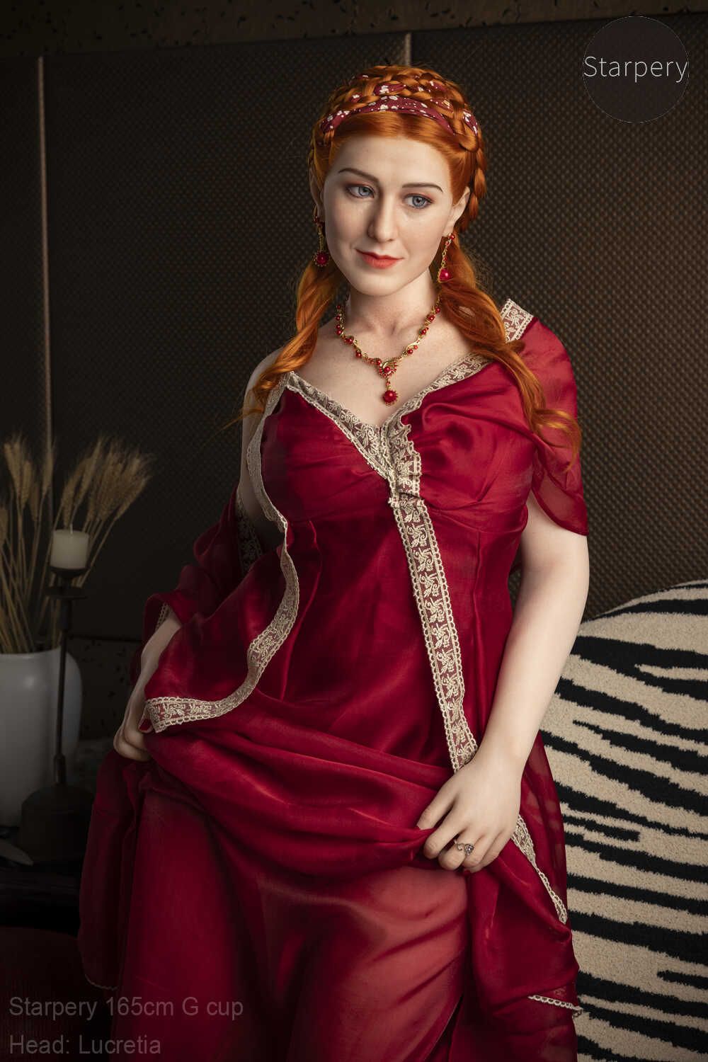 Picture of Starpery 165cm/5ft5 G-cup Silicone Head Sex Doll – Lucretia