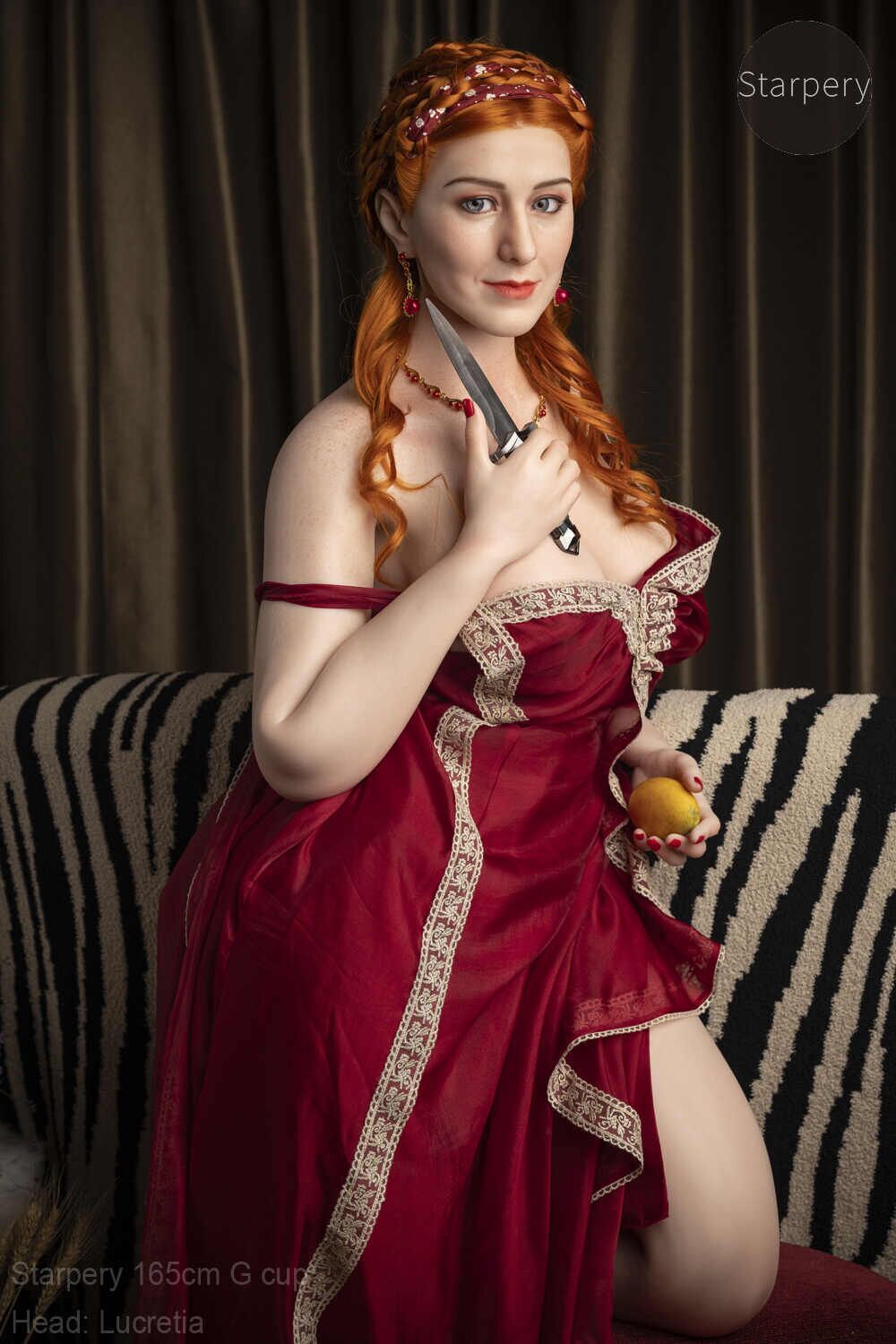 Picture of Starpery 165cm/5ft5 G-cup Silicone Head Sex Doll – Lucretia