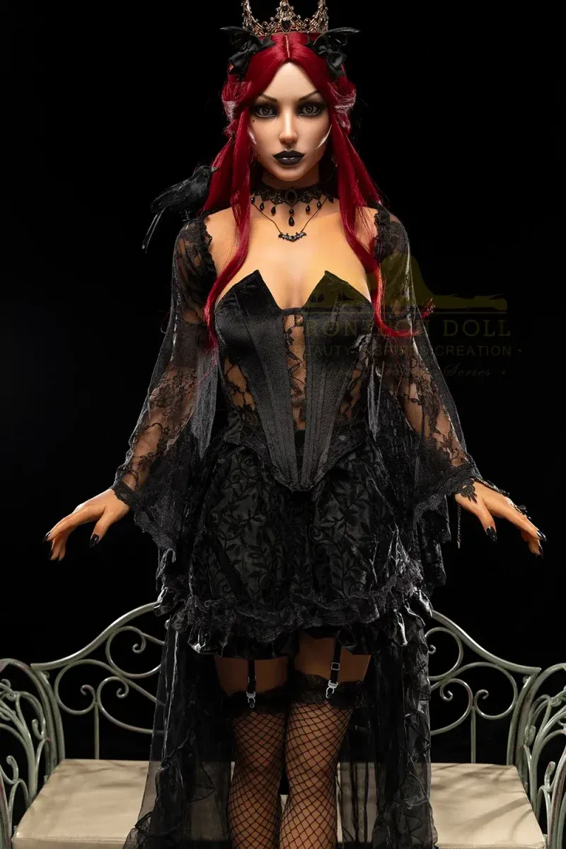 Picture of Irontech Doll Red Hair Gothic Sex Doll 169cm S47 Gia