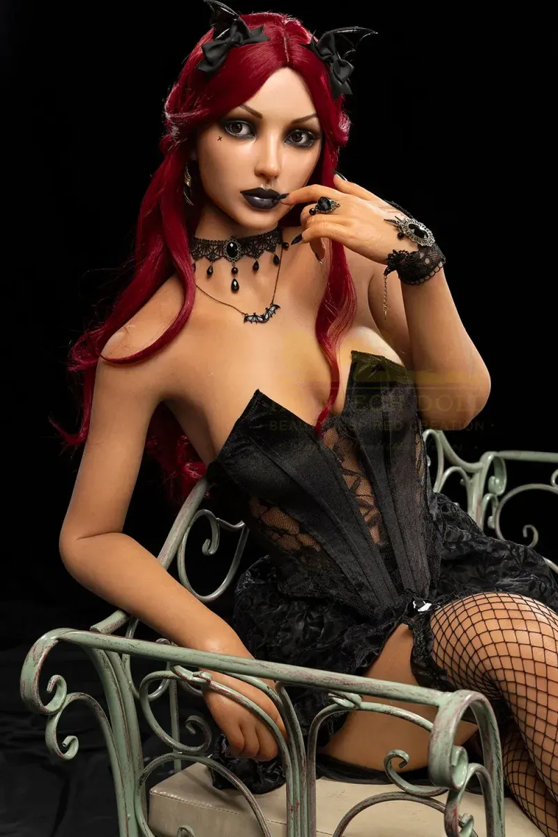 Picture of Irontech Doll Red Hair Gothic Sex Doll 169cm S47 Gia