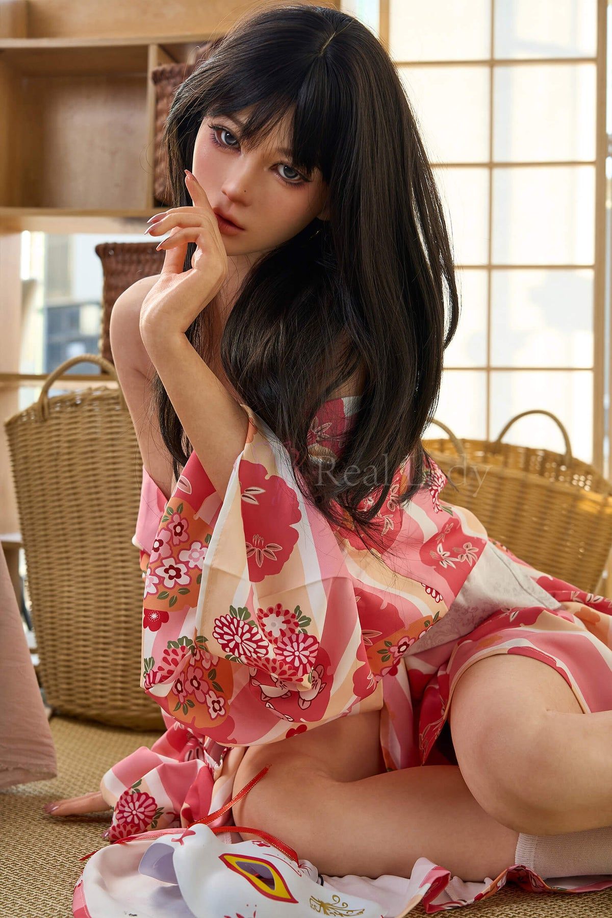 Picture of Real Lady Asian Sex Doll RL150 R6 Kagura Silky Cream