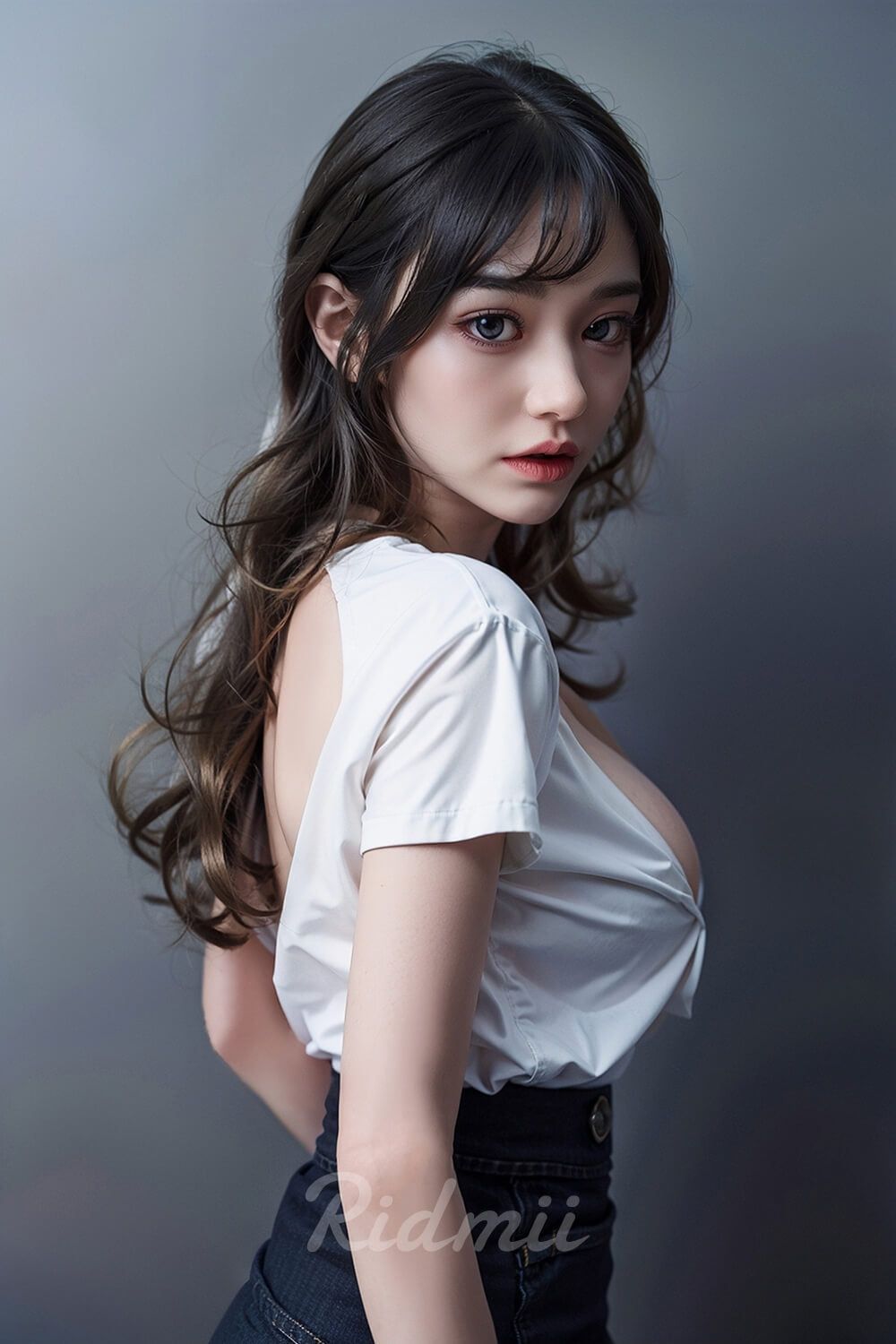 Picture of Ridmii - 169cm (5ft6") Realistic Sensual Curves Hybrid Sex Doll - Miranda Plus