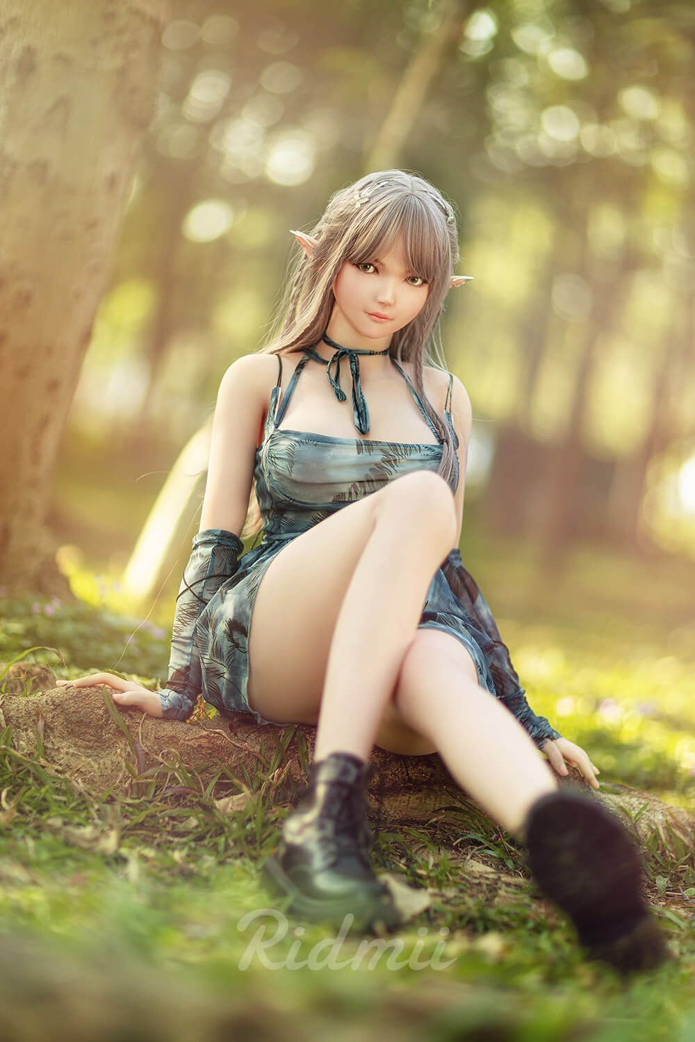Picture of Ridmii - 163cm (5ft3") Fantasy Elf Head Hybrid Sex Doll - Aggie