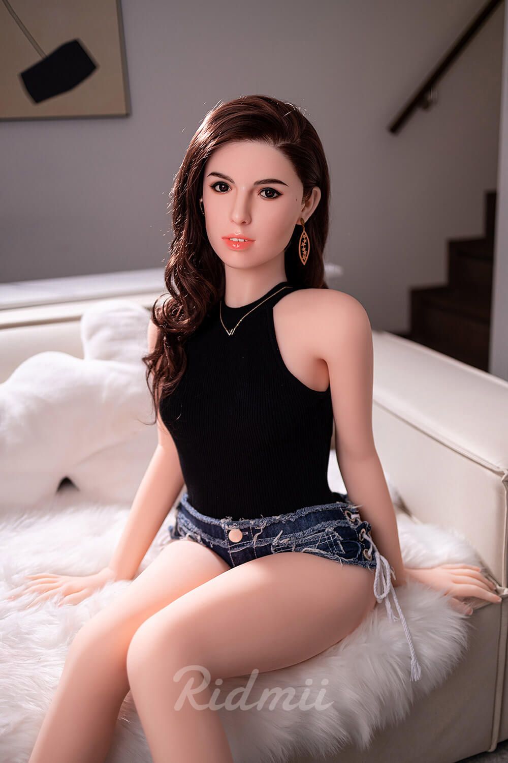 Picture of Ridmii - 159cm (5ft2") Realistic Life Size Hybrid Sex Doll - Dione