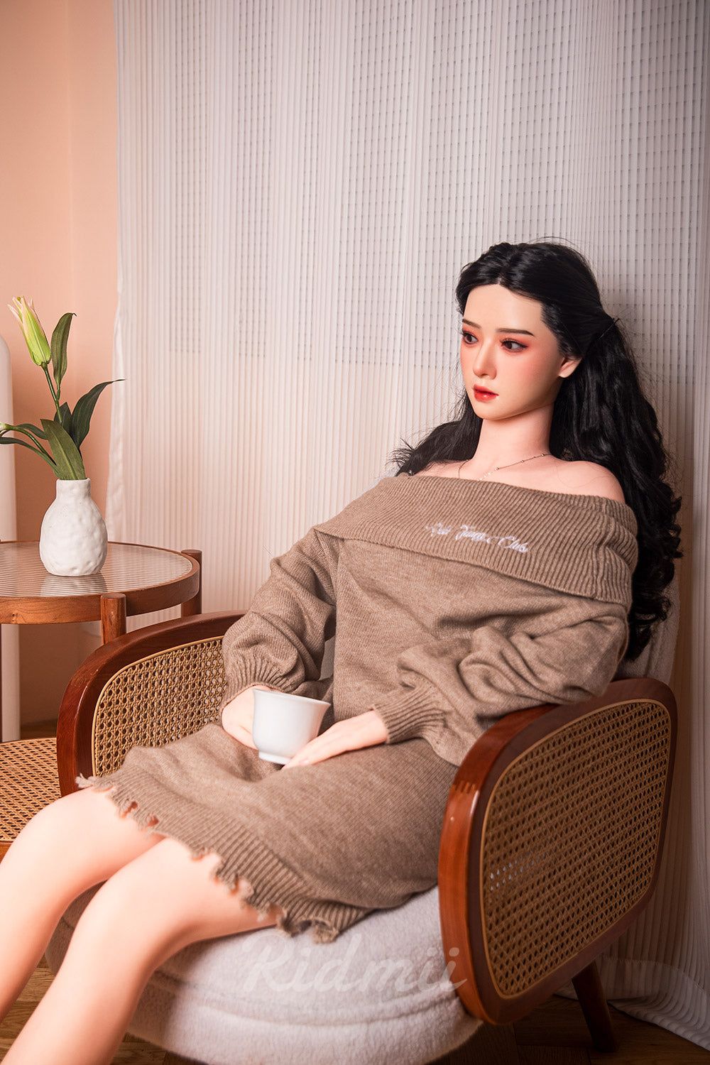 Picture of Ridmii - 163cm (5ft3") Asian Hybrid Sex Doll Silicone Head & TPE Body - Muncey