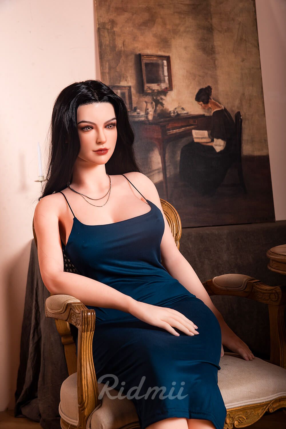 Picture of Ridmii - 163cm (5ft3") Hybrid Sex Doll Silicone Head & TPE Body - Karyn