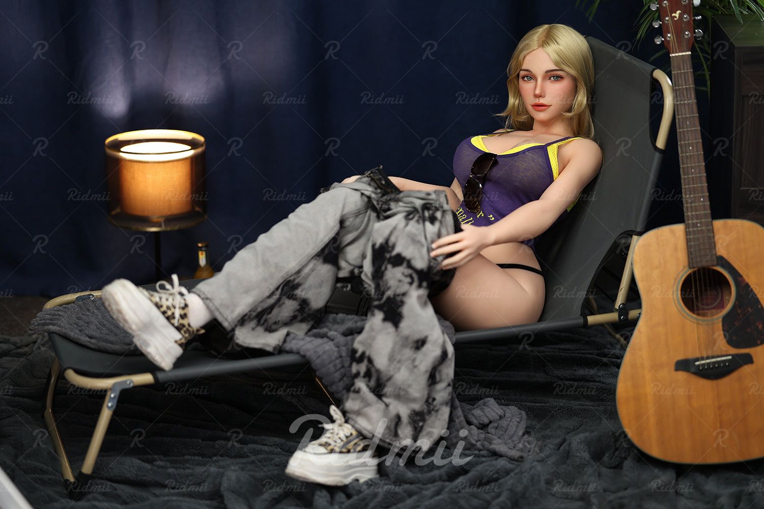Picture of Ridmii - 164cm/5ft4" Tpe Sex Doll with Movable Jaw Sex Doll – Nyx