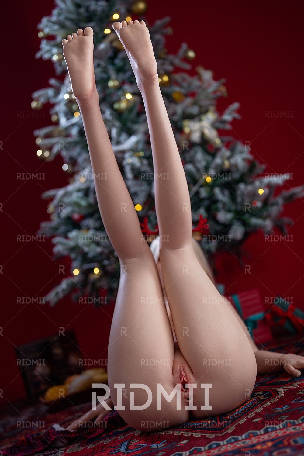 Picture of RIDMII Kaya Unique Design 5'4 FT (164cm) Full Silicone Life Like Sex Doll Cute Blonde Girl with Sweet Makeup
