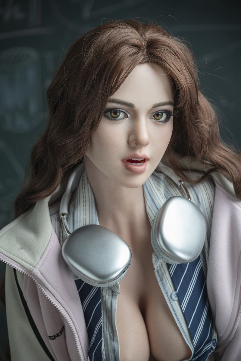 Picture of 160cm/5ft3 D-cup Silicone Head Sex Doll – Fria