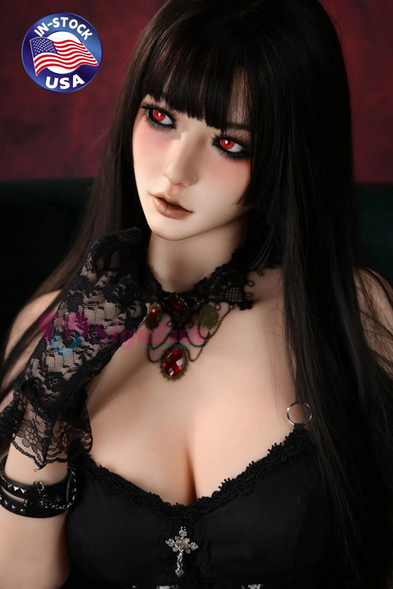 Picture of Sigafun 164CM Robotic Sex Doll Yuri Gothic Beauty [In Stock | US Only]