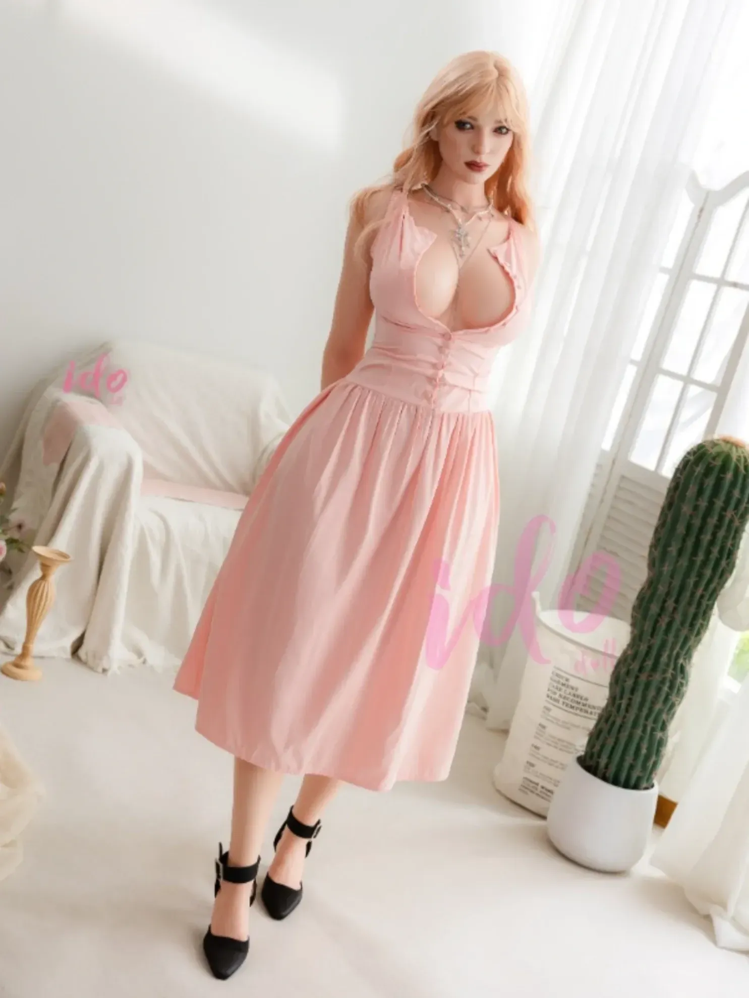 Picture of 167cm/5ft6 F-cup Real Skin Texture Silicone Sex Doll – Tatiana